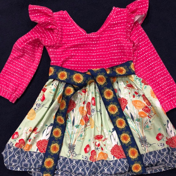 Floral Dress 18M - Picture 2 of 2